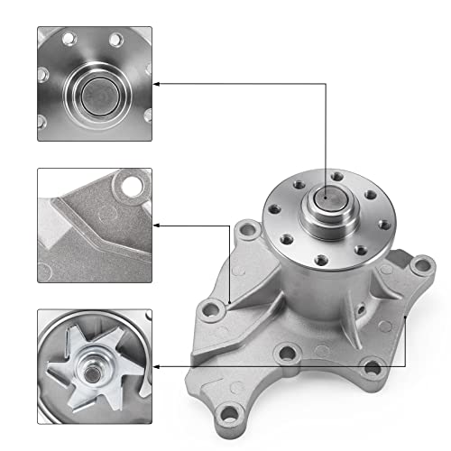 Bomba de agua 6671508 6631810 OE de repuesto para Bobcat 843 853, Isuzu 4JG2 4JA1 4JB1 4JG1, John Deere 75C 80C, JCB JZ70 8060, Hitachi TL26 TL140 TL216 ZAXISISISIS70 ZAXIS70LC,New Holland E70