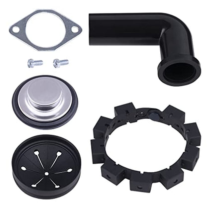 American Standard 10-US-ASD-1250 - Eliminador de basura, color plateado