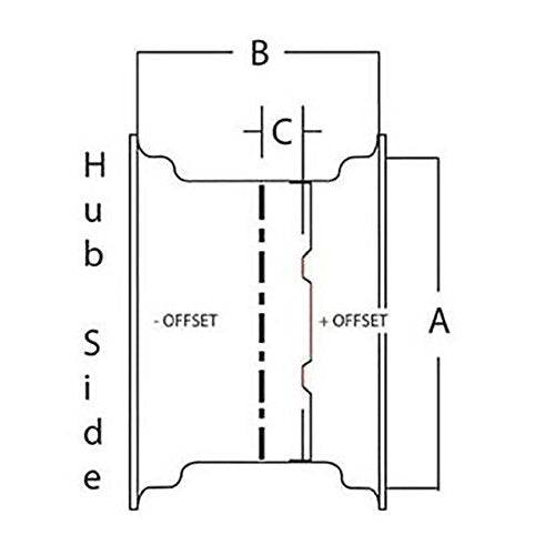 Llanta delantera para Ford Tractor 4000 2000 4110 6610 5610 3000 6600 7610 3600 5000