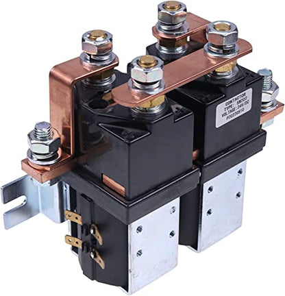 Contactor de inversión de solenoide SW202 compatible con Albright Electric 24V 400A Albright 72V 80V Bobina 400A Contactor de inversión Carrito de Golf Vehículo Eléctrico Manipulación de Materiales