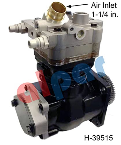 alpar Compresor de aire compatible con Freightliner, DD13/DD15, K035912X, 4721300515