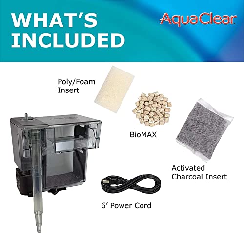 Hagen AquaClear 30 Filtro 110 V para Acuarios hasta 30 galones