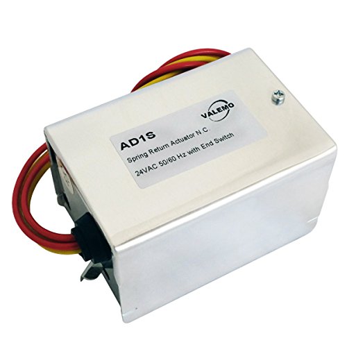 Valemo AD1S Powerhead, 24 VAC, con interruptor final, cables de 18 pulgadas - Reemplazo para cabezales de alimentación Honeywell V8043A, V8043E, V8043G y V8043F