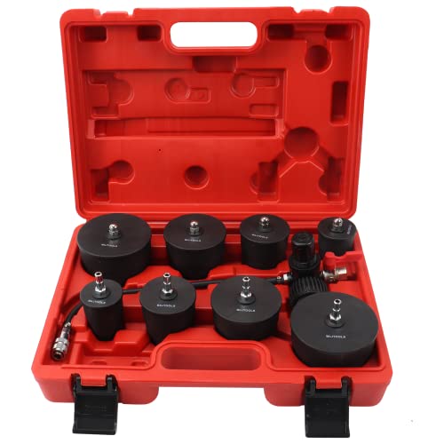 BILITOOLS Turbocompresor Turbo Boost - Probador de fugas de 9 piezas de turbocompresor Turbo Boost probador de fugas de 1-3/8 pulgadas - 3-1/2 pulgadas
