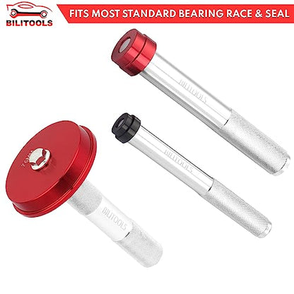 Juego de conductores de carreras y sellos de rodamientos de 43 piezas, juego de instalador de controlador de sello para instalación de rodamientos