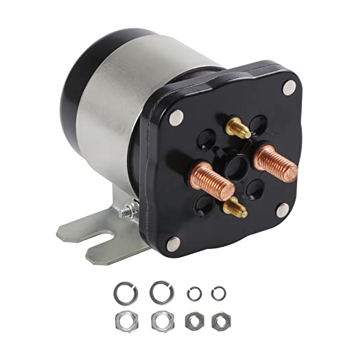 Solenoide de 36 V 4 terminales 20468G1 36 V Solenoide Interruptor de relé de repuesto para EZGO/Cushman/Textron Club Car DS Columbia Yamaha Electric para 1989 en adelante. Reemplaza 114-3611-020 586-117111 586-906