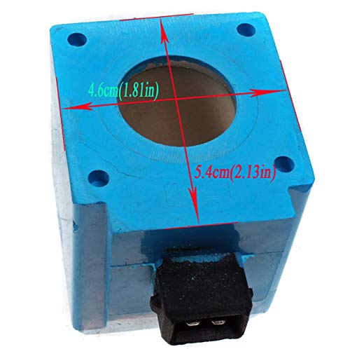Bobina solenoide 02/124661 02124661 02-124661 para solenoide Eaton Vickers, 12 V 30 W, compatible con JCB 3CX 4CX 1500B 4C