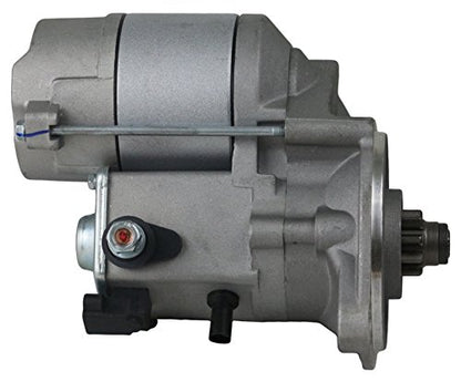 Motor de arranque compatible con John Deere 2025R 2305 2320 YANMAR DIESEL 428000-0870 119626-77020 M810337 AM810337 4280000870 119620 6770232 ES