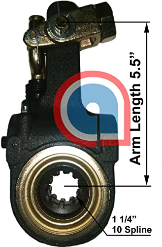 alpar Ajustador automático de holgura de 1 ¼"-10 Spline de 5.5 pulgadas. Referencia del brazo: AS1036, 138.1010, AS1136