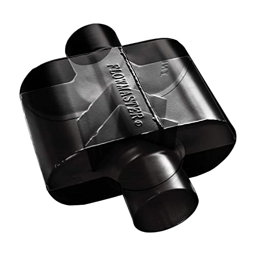 Flowmaster 8430152 Super 10 Silenciador 409S - 3.00 Centro IN / 2.50 Doble OUT. Sonido agresivo.