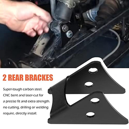 Kit de elevación UTV de 2.5 pulgadas para suspensión delantera y trasera para Polaris Ranger 500/570/CREW tamaño mediano 2014-2021