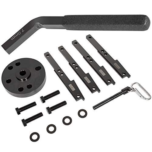 3163021 Kit de herramientas de sincronización de levas + 3163530 Herramienta de ajuste de freno de motor de 7 mm para motor Cummins ISX de acero resistente (15 piezas)