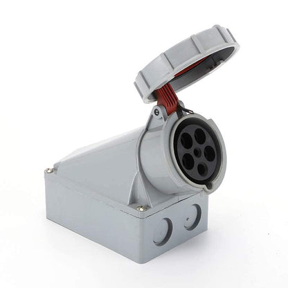 Waterproof Industrial Connector Socket 5Pin 125A 250V 3P+E+N IP67