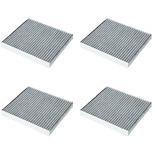 PA30093 Filtro de aire de cabina con carbón activado compatible con Kenworth T-680 T-880 Peterbilt 567 579 Reemplaza X1987001 PA30093 PA4405 CAF1815P (juego de 4)