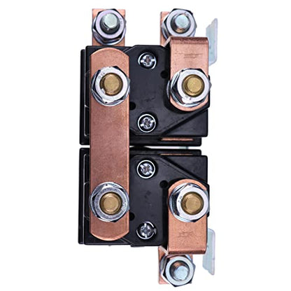 Solarhome Nuevo contactor de inversión de solenoide SW202 compatible con Albright Electric 24V 400A Albright 72V 80V bobina 400A Contactor de inversión Carrito de golf Manipulación de materiales de vehículos eléctricos