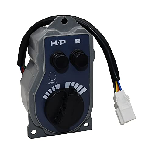 4341545 controlador de perilla de acelerador compatible con Hitachi combustible Dial manual Gas perilla interruptor excavadora forestal piezas EX370-5M EX370HD-5 EX370LL-5M EX385USR MA145-5 RX2300 ZX125W EX300