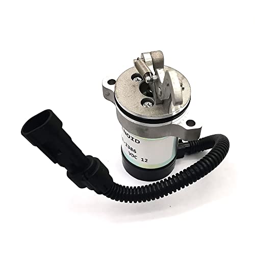 Solenoide de apagado de combustible de 12 V 0410-2386 04102386 para cargador deslizante Deutz Bobcat