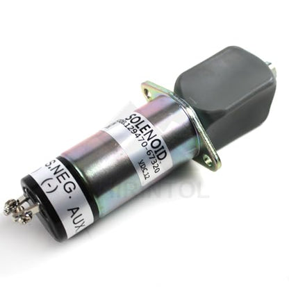 Solenoide de apagado de combustible de 12V 1504-12A6U1B1S2 129470-67320 para motores diesel marinos Yanmar 1995-Up 3JH 4JH 4LH 6LY Series