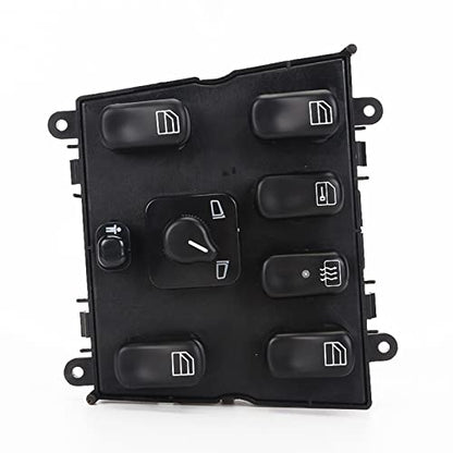 Interruptor de ventana eléctrica 1638206610 Control maestro de control de puerta para Mercedes Benz ML320 ML430 ML500 1998-2003 ML55 AMG 80933103066