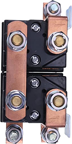Contactor de inversión de solenoide SW202 compatible con Albright Electric 24V 400A Albright 72V 80V Bobina 400A Contactor de inversión Carrito de Golf Vehículo Eléctrico Manipulación de Materiales