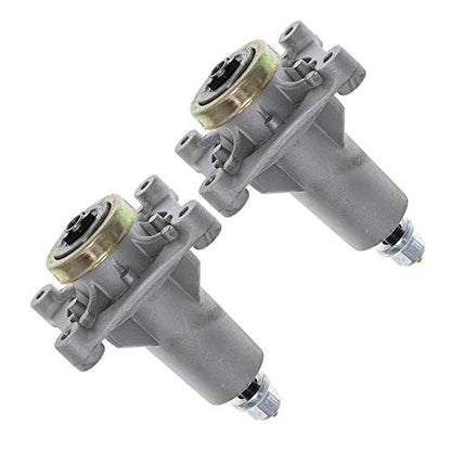 8TEN Juego de husillos para AYP Craftsman Husqvarna 187292 192870 532192870 587125401 42 y 54 pulgadas, paquete de 2