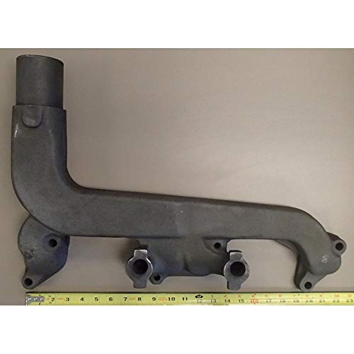 R27404 nuevo colector de escape de gas 4 cilindros se adapta a John Deere Tractor 3010 3020