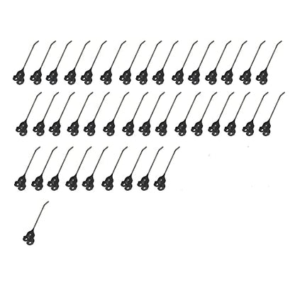 Fourty (40) dientes de rastrillo de goma resistentes para modelos Vermeer R-9, R-21, R-23, R-23A, R-24, R-24A
