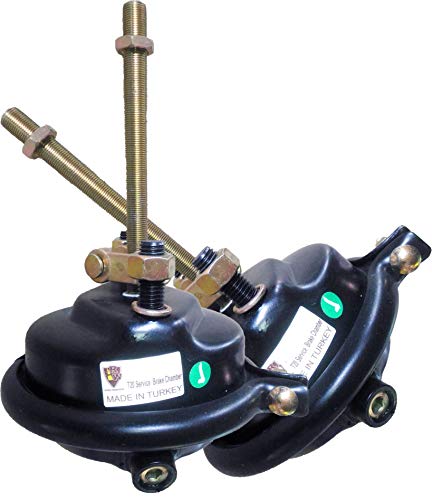 Lote de (2) cámaras de freno de servicio T16, T-16.