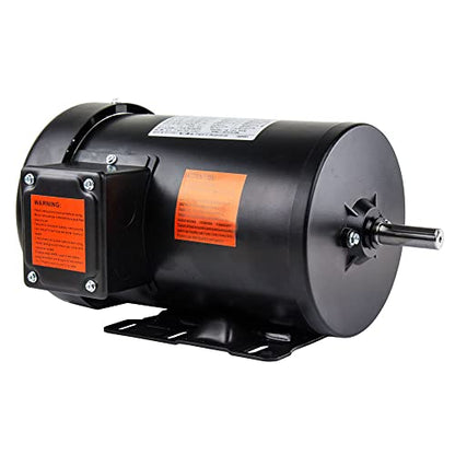 2 HP Motor eléctrico 3 Fase Premium Eficiencia 56H Marco 1800 RPM TEFC 230/460 V