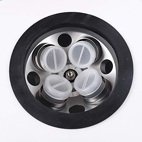 LD-4 centrífuga eléctrica de laboratorio, 4000 rpm 4 tubos x 3.4 fl oz centrífuga máquina con temporizador y control de velocidad para laboratorio