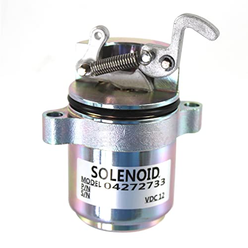 DEEGOOLY 04272733 04170534R 12V Solenoide de parada de combustible para Deutz BF4M1011F Bobcat 863 873 carcasa retroexcavadora
