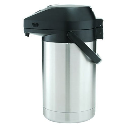 BUNN Airpot de acción con palanca de 2.5 litros, acero inoxidable, 32125.000