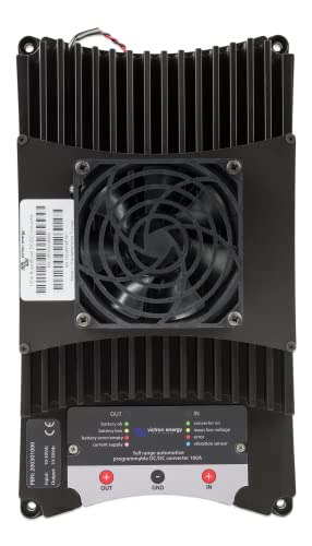Victron Energy Buck-Boost Convertidor DC-DC de 100 amperios para cargar una batería de servicio de 12 V o 24 V en vehículos