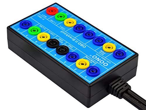 OBD-II Breakout Diagnostic Box, OBD2 Pinout Tester Detector