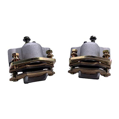 Pinza de freno delantera izquierda derecha con almohadillas para Polaris Sportsman 300 400 2008 2009 2010 Hawkeye 300 2010 2011