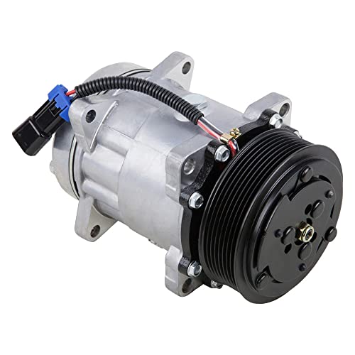 60-02147NA - Embrague de aire acondicionado y compresor de CA para Freightliner reemplaza a SK14431 2247692000 ABPN83304563 Sanden SD7H15 4477 4431 4734 12v