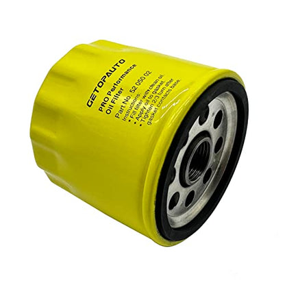 Filtro de aceite de motor 52 050 02 con capacidad adicional para CH11 - CH15, CV11 - CV22, M18 - M20, MV16 - MV20 y K582 (juego de 12)