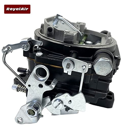 1400 Performer 600 CFM - Carburador eléctrico de 4 barriles de orificio cuadrado para reemplazar Edelbrock 1400 performer 600 CFM (negro)