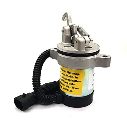 Solenoide de apagado de combustible de 12 V 0410-2386 04102386 para cargador deslizante Deutz Bobcat
