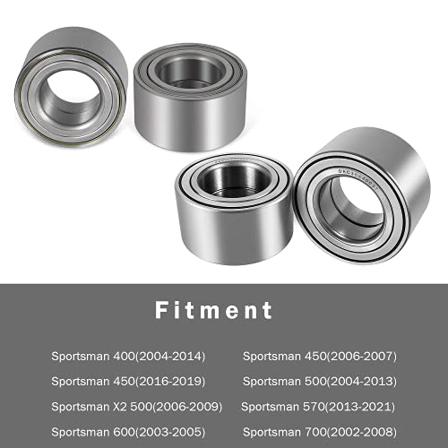 Rodamientos delanteros y traseros para Polaris Sportsman 400 450 500 600 700 X2 HO EPS 4X4