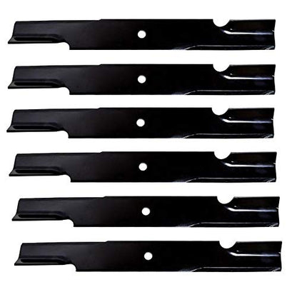 (6) Cuchillas para cortacésped para Bad Boy Zero Turn 61" Deck Reemplaza 038-6080-00