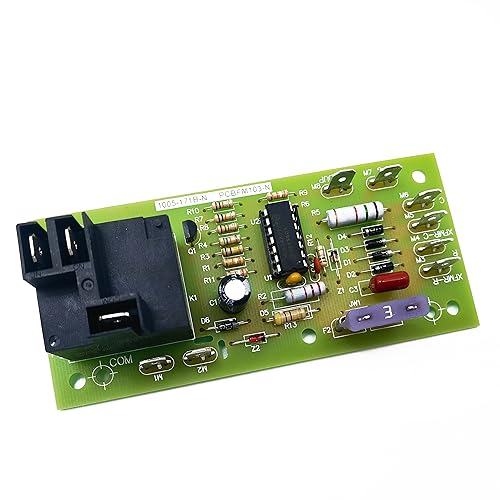 Placa de circuito de control de ventilador de horno mejorada, repuesto para Goodman PCBFM103S, retardo de tiempo de la placa de control del ventilador del ventilador