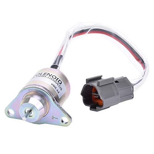 Solenoide de apagado de combustible M810324 Yanmar 119233-77932 Synchro Woodward 1503ES-12S5SUC12S John Deere 4200 4300 4400 4500 4600 4700 12VDC