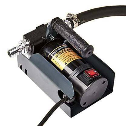 Commercial Kit de bomba de transferencia de combustible diésel 10GPM eléctrico autopebante DC 12V Set