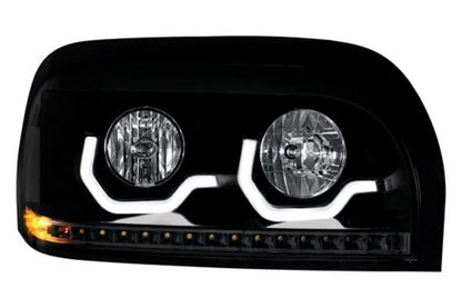 Faros delanteros de proyección Century Blackout Freightliner - Lado del pasajero