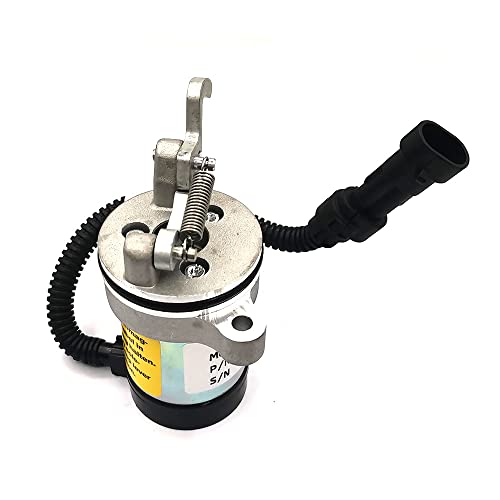 Solenoide de apagado de combustible de 12 V 0410-2386 04102386 para cargador deslizante Deutz Bobcat