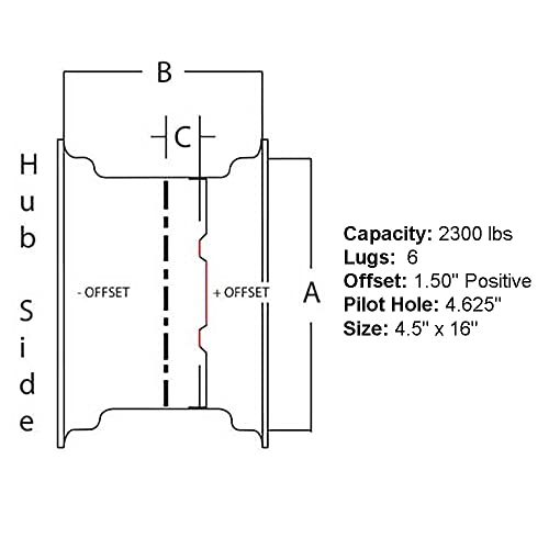 Llanta delantera para Ford Tractor 4000 2000 4110 6610 5610 3000 6600 7610 3600 5000