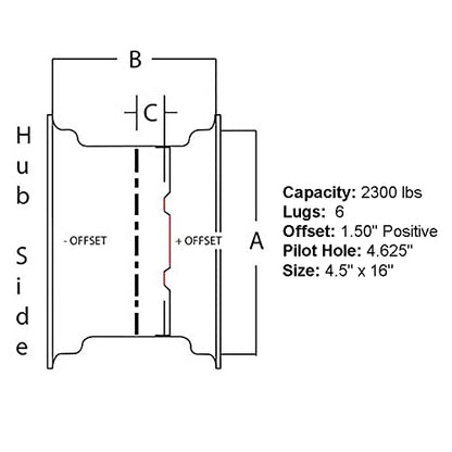Llanta delantera para Ford Tractor 4000 2000 4110 6610 5610 3000 6600 7610 3600 5000