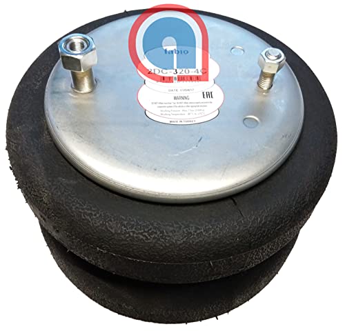 7555 - Resorte de aire contorneado Ref:2B12-440, FD 331-26 480, compatible con: Reyco 20018-01, Binkley 053-37