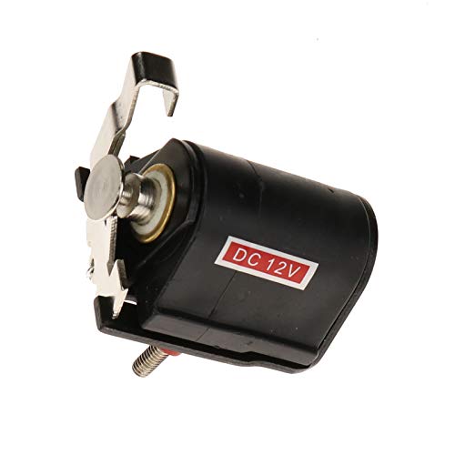 Zt Truck Parts Solenoide de apagado de combustible de 12 V 26214 apto para bomba de inyección Stanadyne Roosa Master 6.2 6.9 7.3 5.7 6.5 Compatible con John Deere RE62240 RE37089